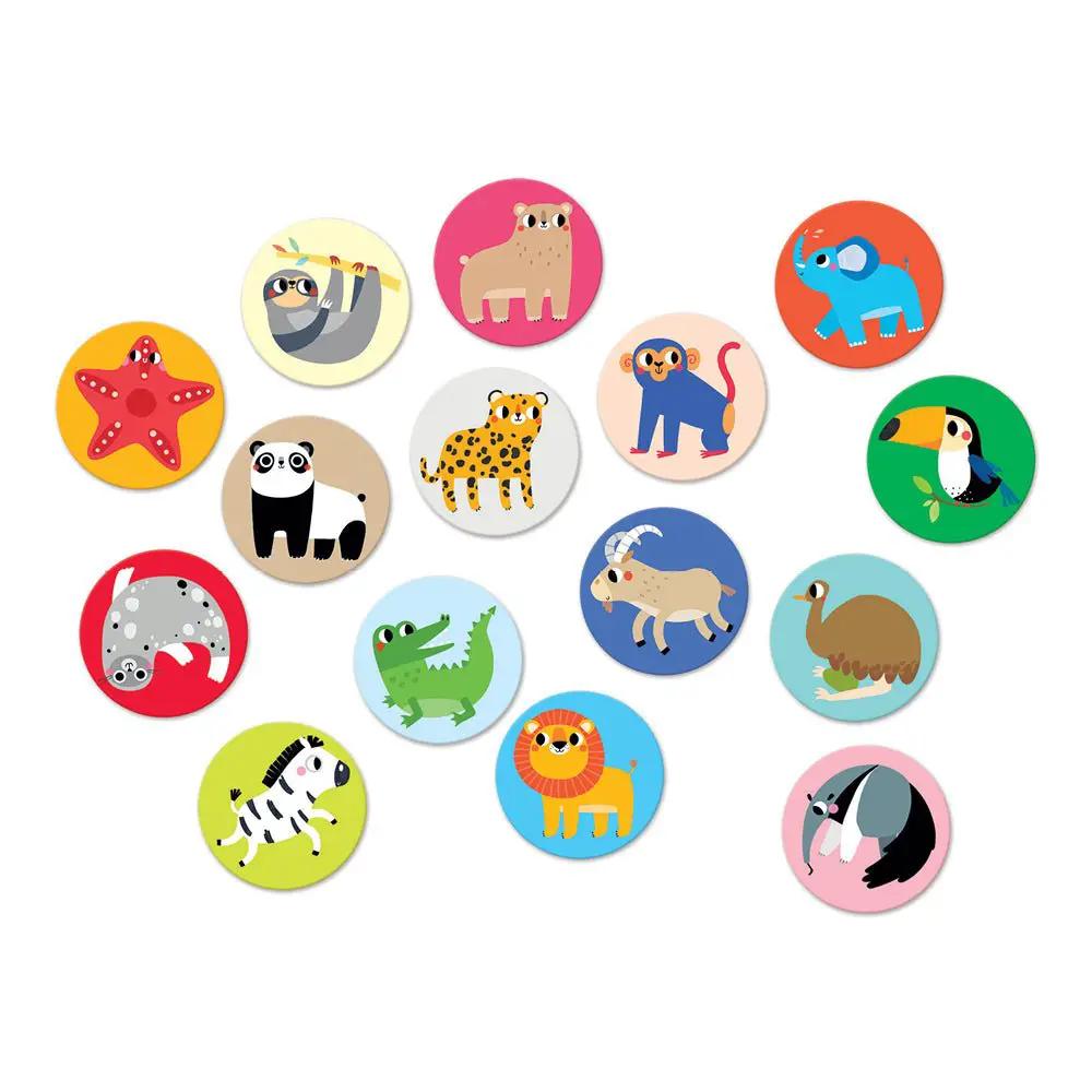 Jeu de Mémoire de Voyage - Animaux Sauvages - Banana Panda by Banana Panda