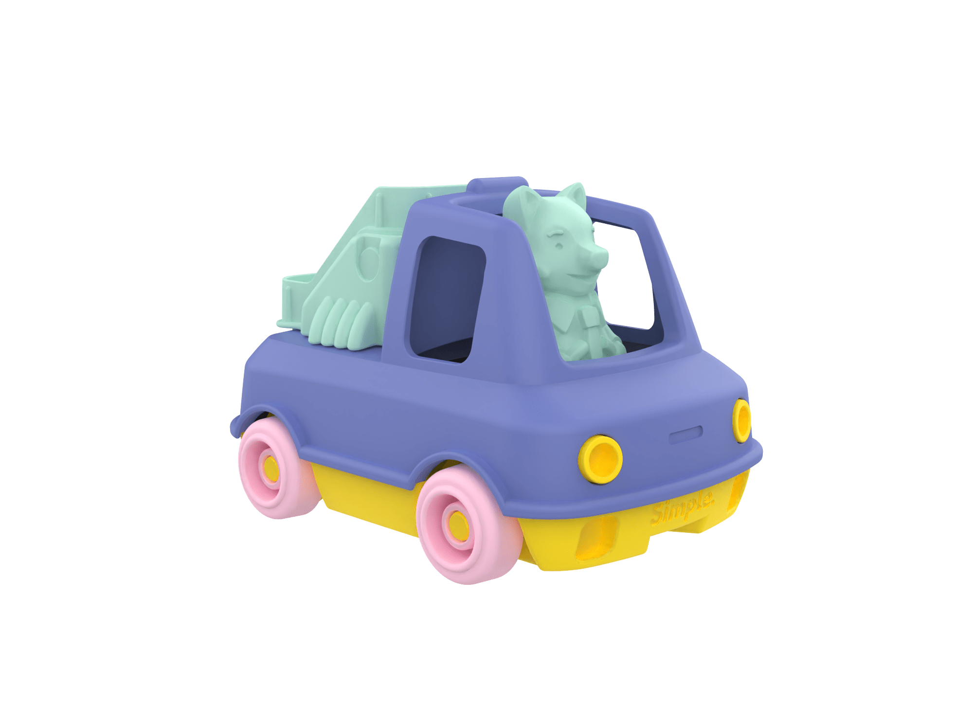 Mon premier camion échelle -12 mois+ - Made in France by Le Jouet Simple