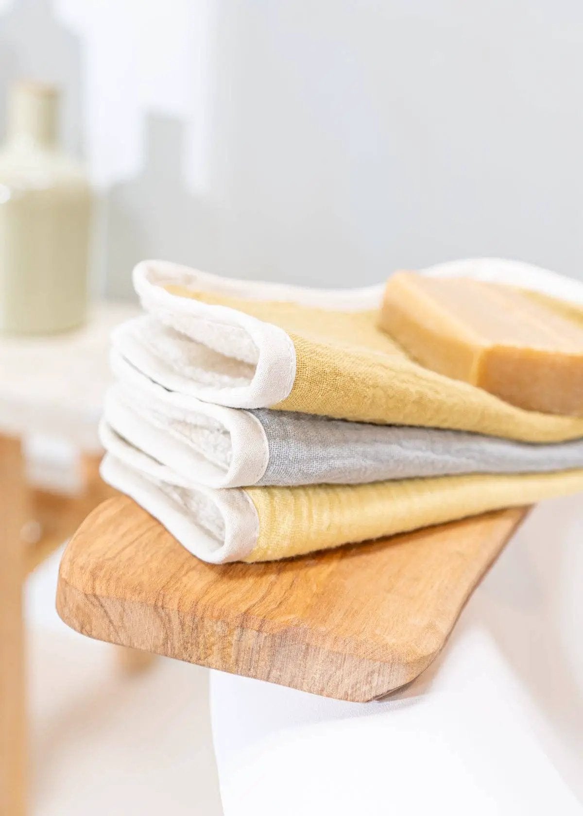 Gant de toilette 100 % coton biologique (paquet de 3) - Coco Village by Coco Village
