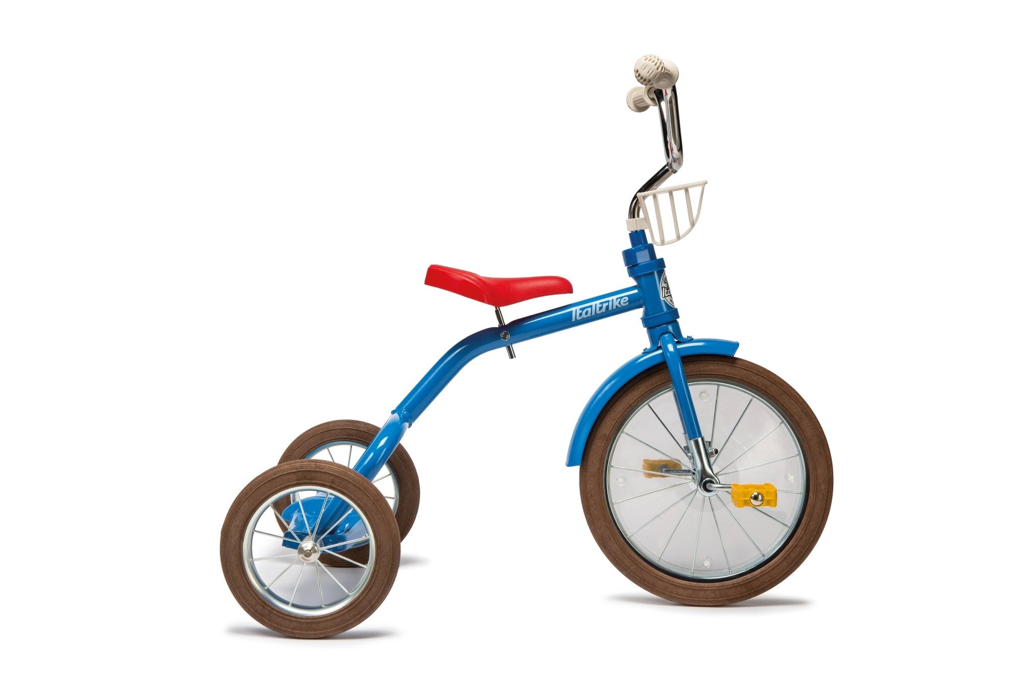 Tricycle Colorama Bleu Italtrike Pour Enfants 3 À 5 Ans Châssis Solide Et Selle Réglable Pour Conduite Sécurisée by Italtrike