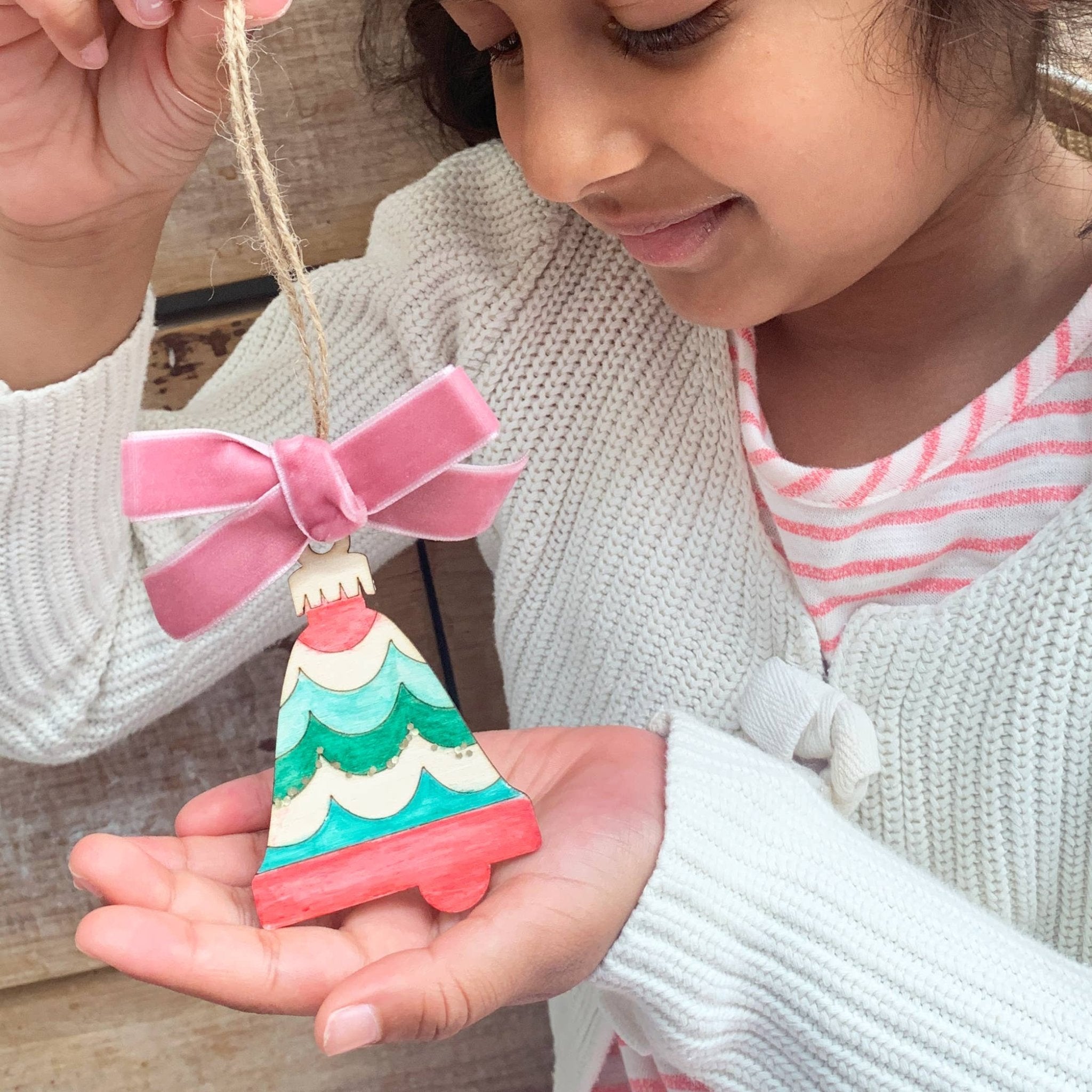 Kit de bricolage pour décorations de Noël à paillettes - myplayground