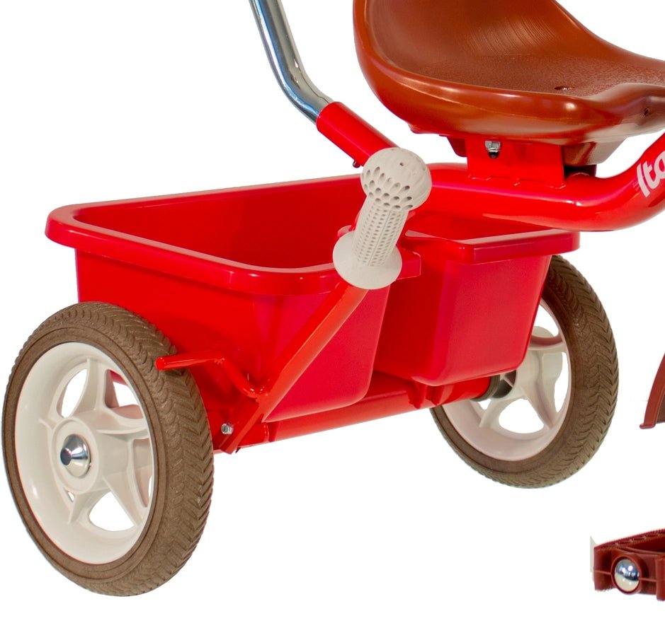 Tricycle Passager Champion Rouge Italtrike Classic Line Évolutif Pour Enfants 2 À 5 Ans by Italtrike
