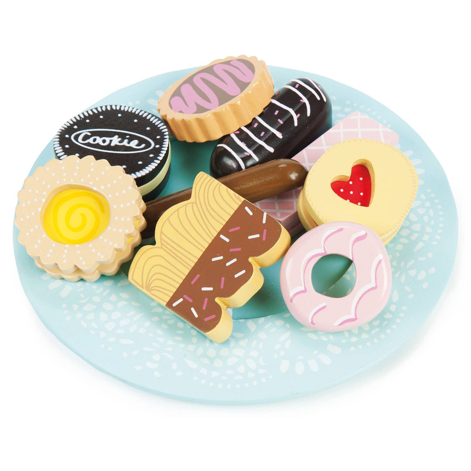 Set de biscuits et assiette - Jeu sensoriel enfant ( 2 ans et + ) - myplayground