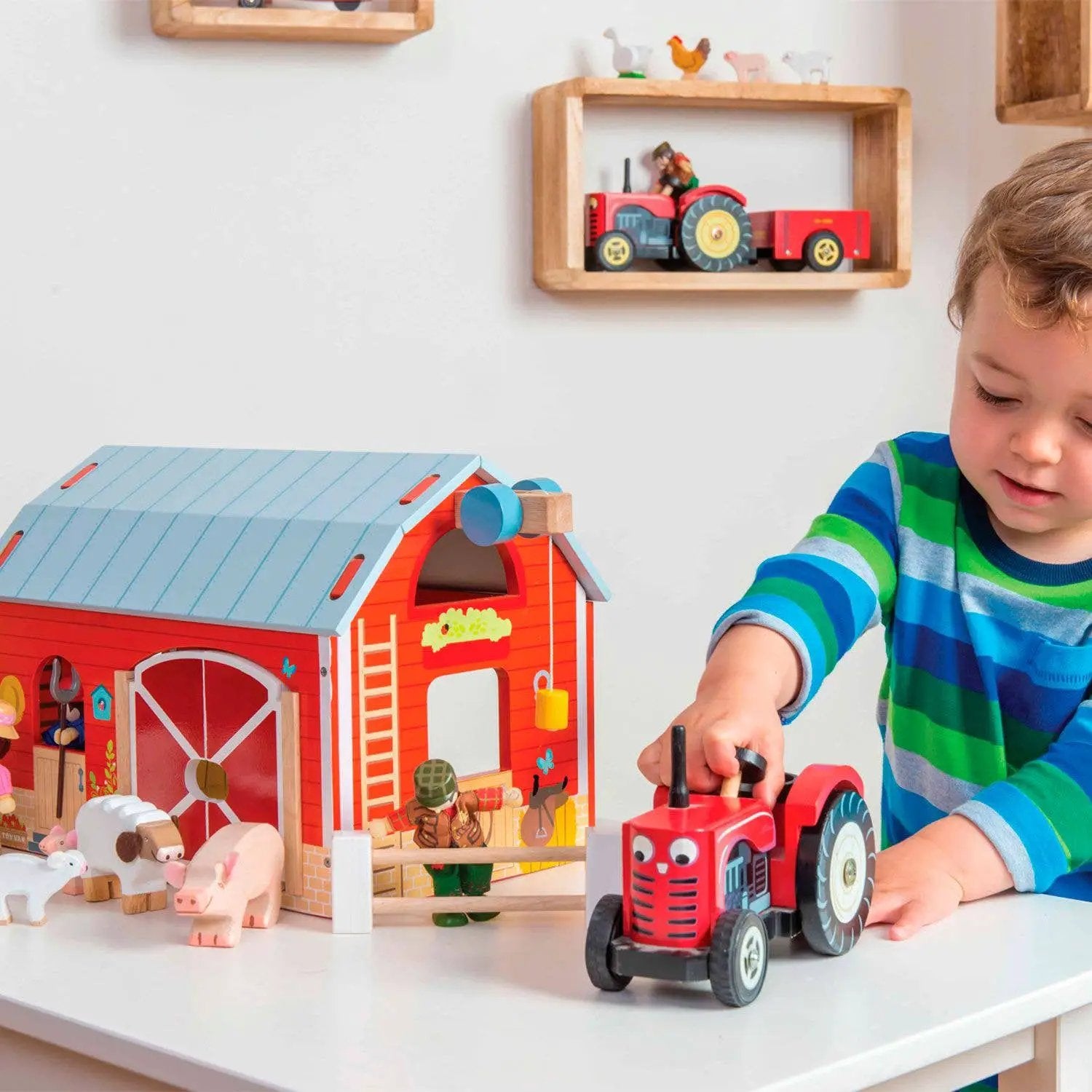 Grange rouge - Jeu éducatif enfant (3 ans et +) by Le Toy Van