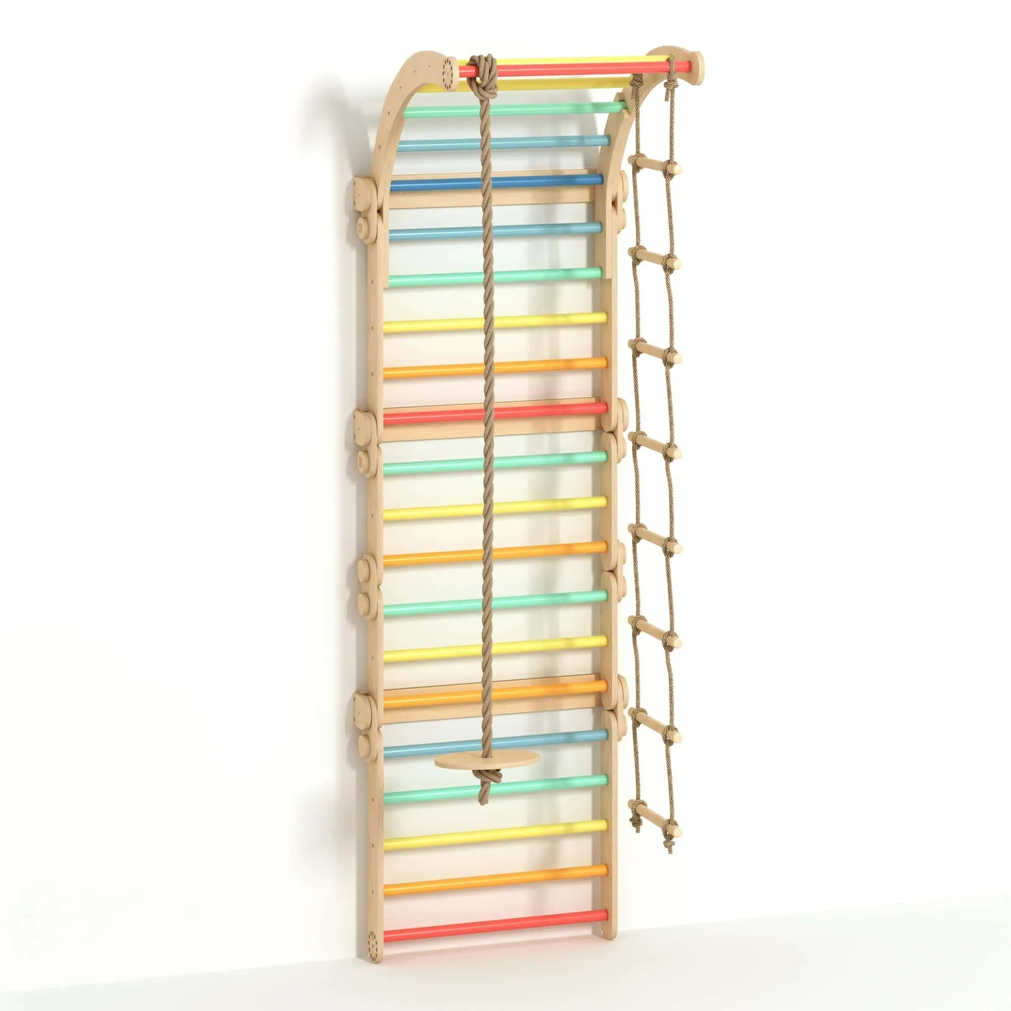 Fixations Murales pour l'ensemble d’escalade - bois naturel, 18 à 24 mois - BusyKids - myplayground