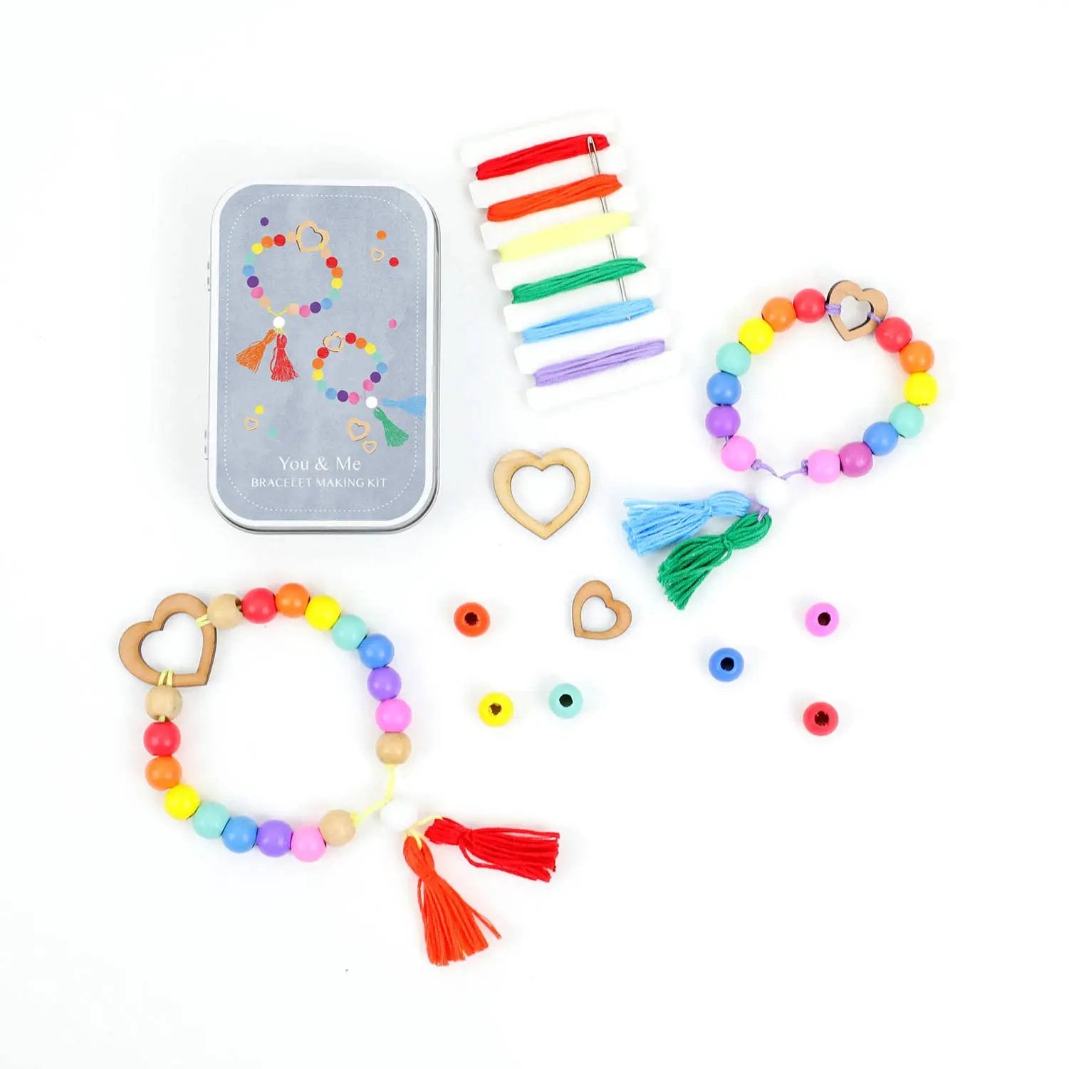 Coffret cadeau pour bracelet « Toi et moi » by Cotton Twist