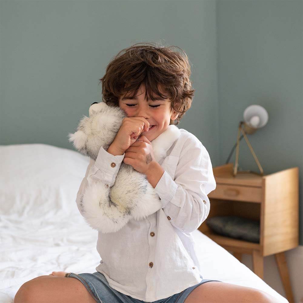 Ma peluche Husky Léonard - La Pelucherie - myplayground