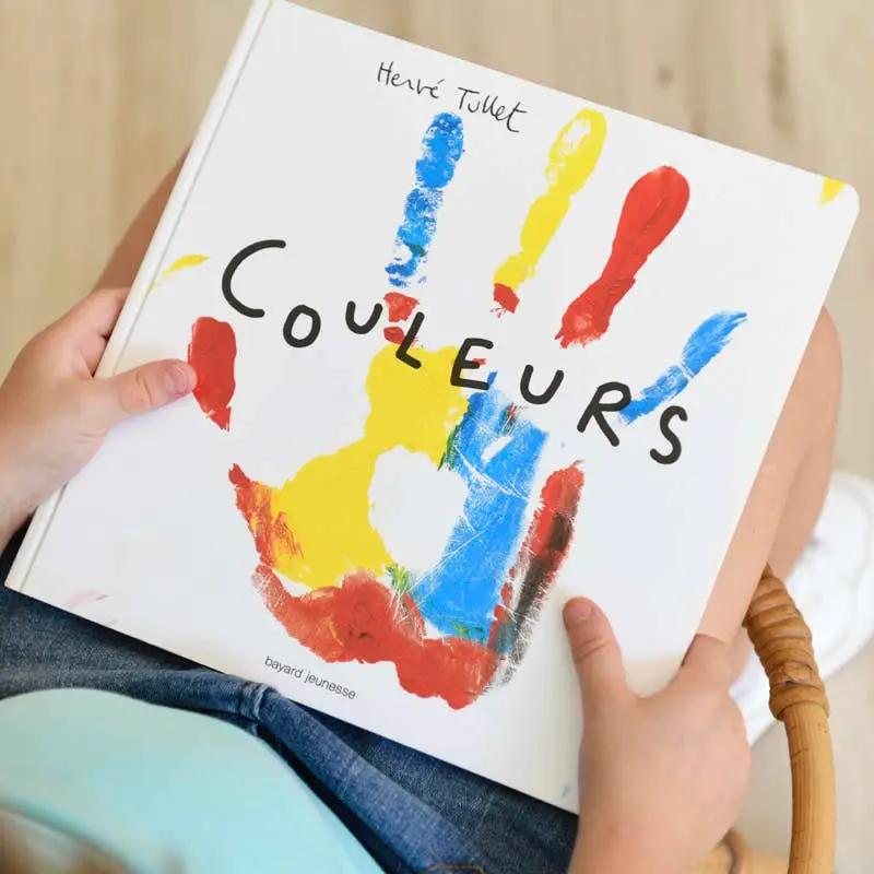 LIVRE ENFANT COULEURS - HERVE TULLET by Selection Livres jeunesse poppik