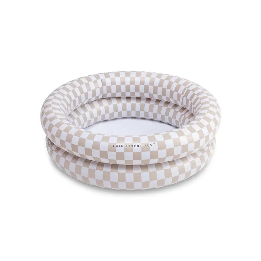Piscine pour Bébé - checkmate beige, 60 cm - Swim Essentials - myplayground