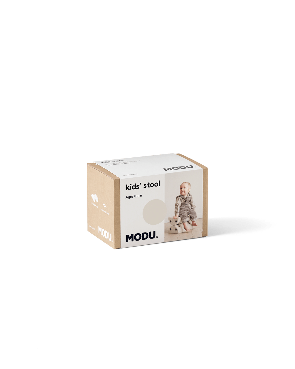Tabouret enfant - Sand Grey - Modu by Modu