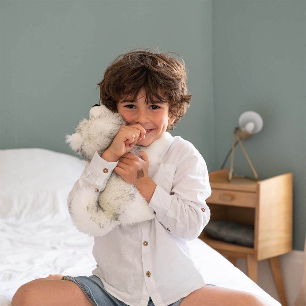 Ma peluche Husky Léonard - La Pelucherie - myplayground