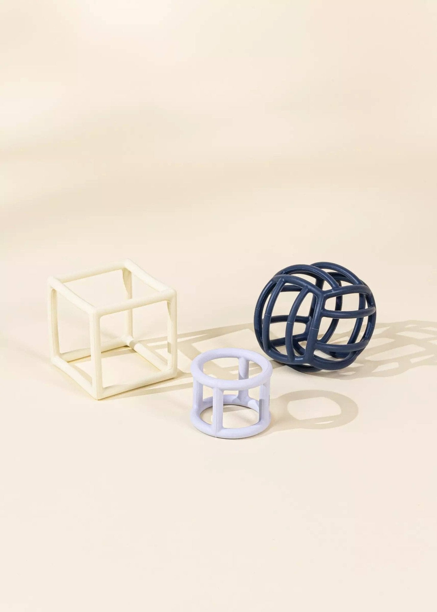 Ensemble de 5 formes géométriques en silicone - Coco Village by Coco Village