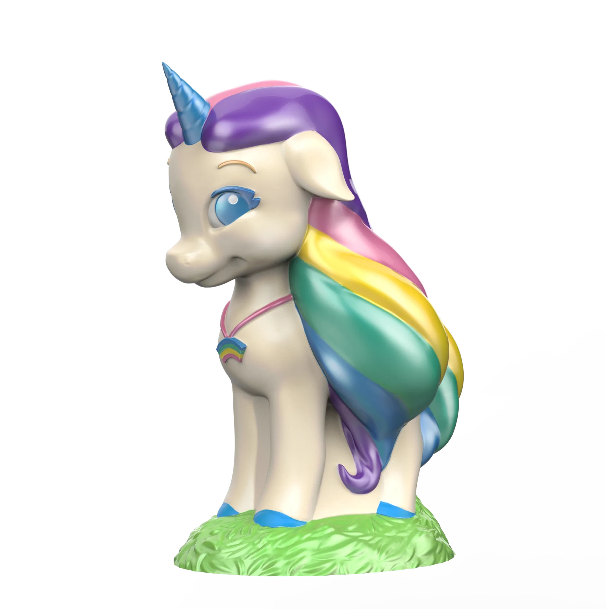 Mako Moulages - Ma Licorne Arc - en - ciel - Mako Créations - myplayground