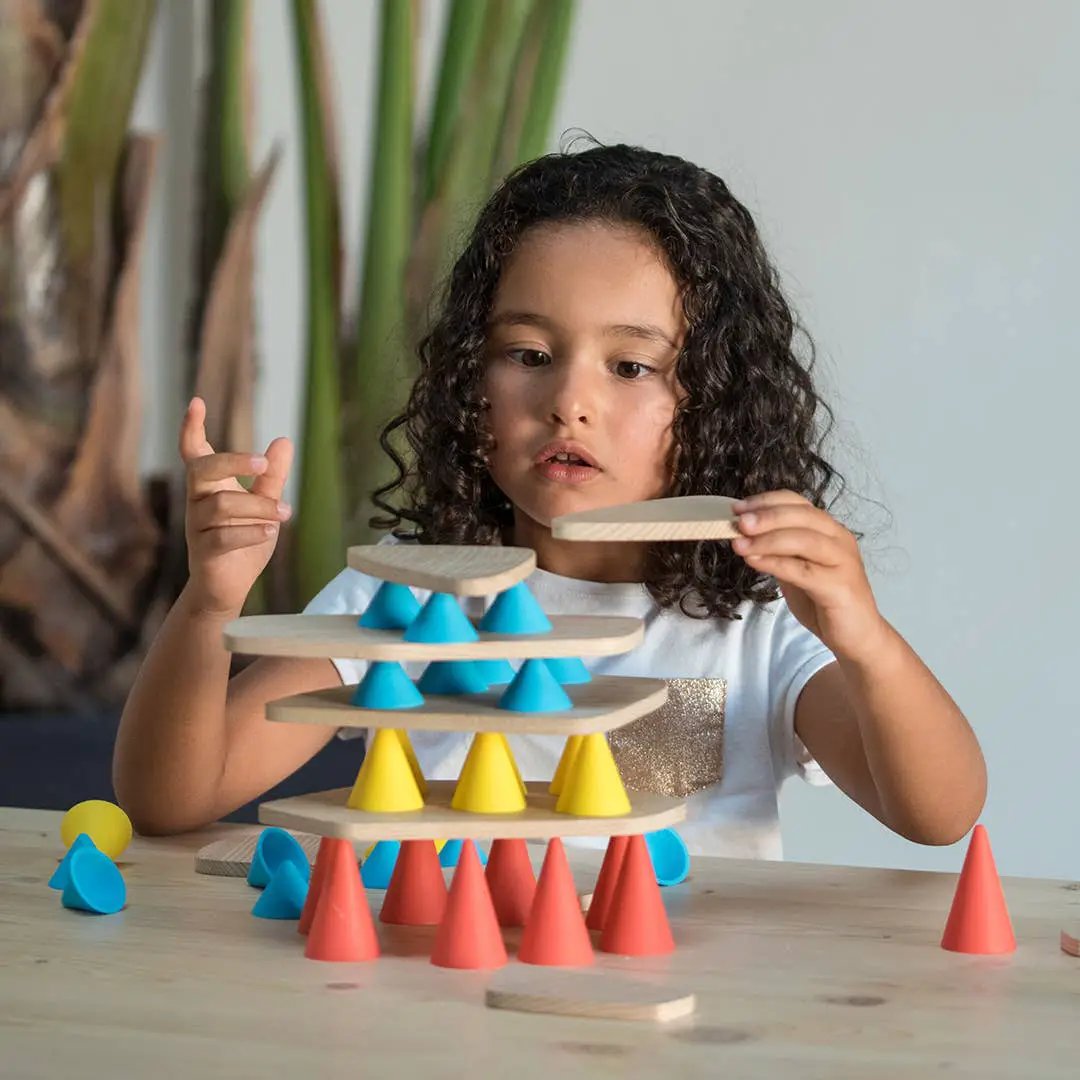 Piks Small Kit - Jouet en bois de construction éducatif by OPPI
