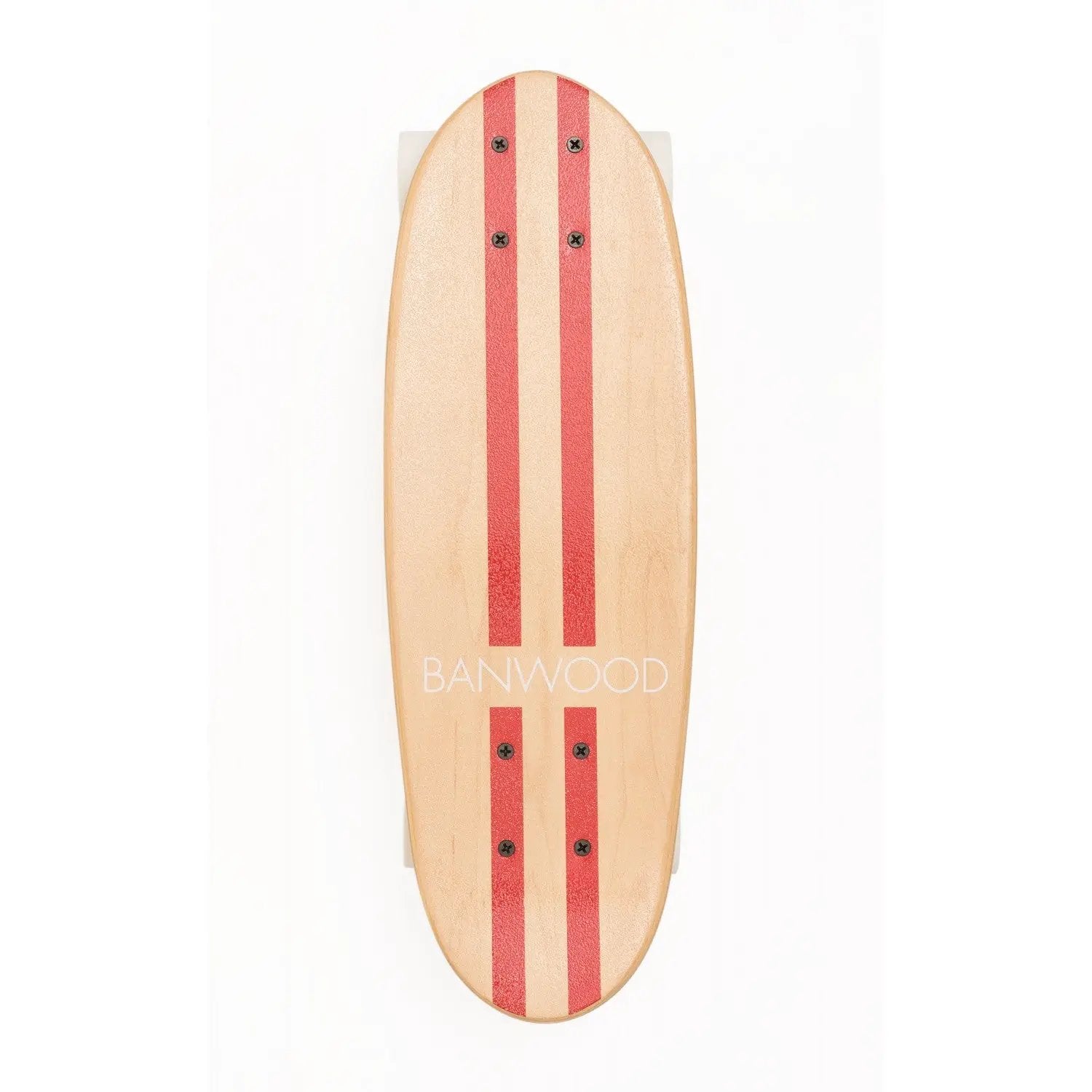 Skateboard rouge – Planche cruiser en érable canadien pour enfant dès 3 ans – Banwood by Banwood