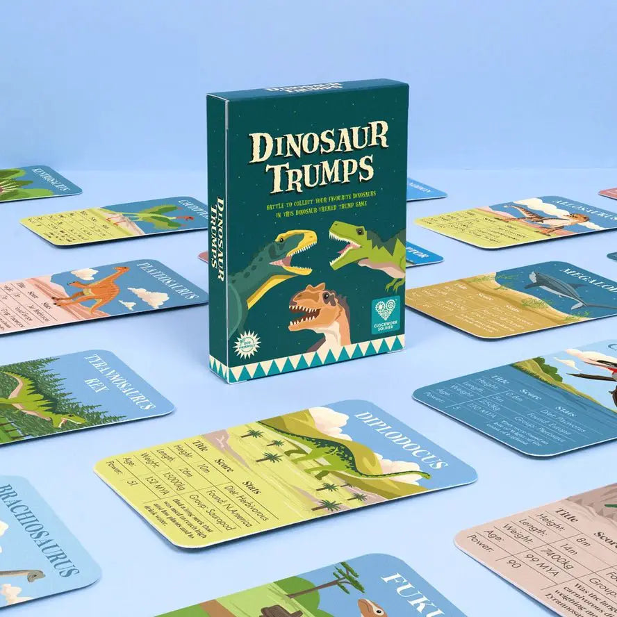 Jeu de Cartes Dinosaur Trumps - Clockwork Soldier by Clockwork Soldier