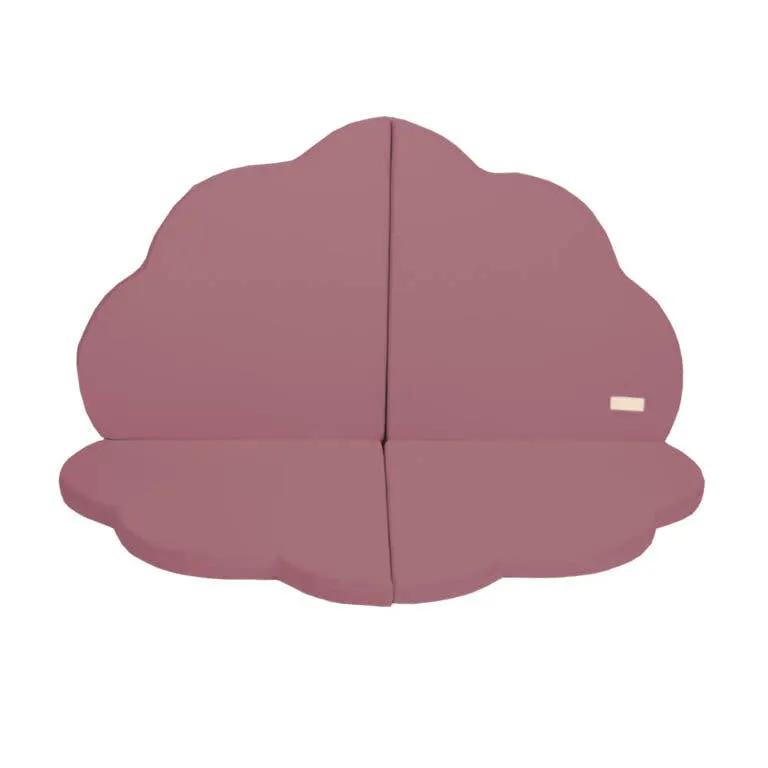 Tapis fleur - 160 cm x 120 cm, velours doux, tapis de jeu - Plush Nest - Misioo - myplayground
