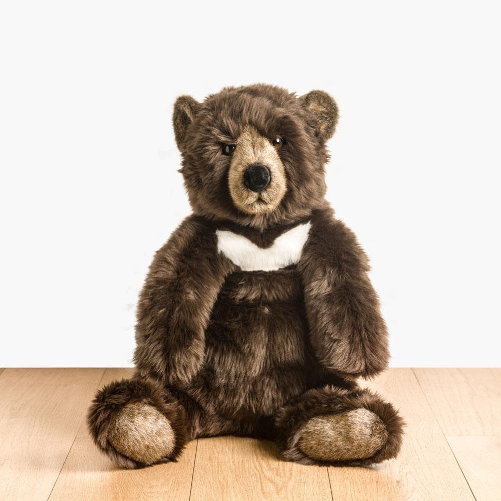 Ma peluche Ours Brun Gabin - La Pelucherie - myplayground