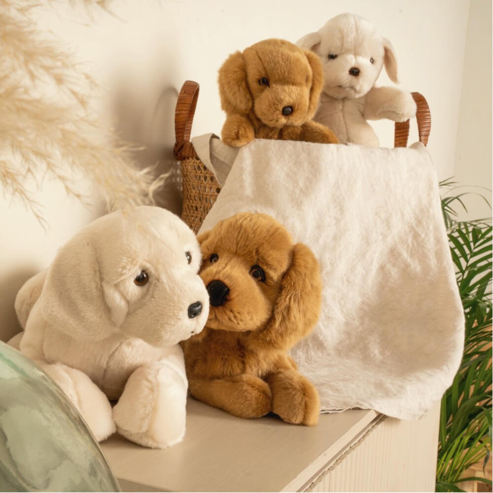 Ma peluche Labrador Marius - La Pelucherie by LA PELUCHERIE