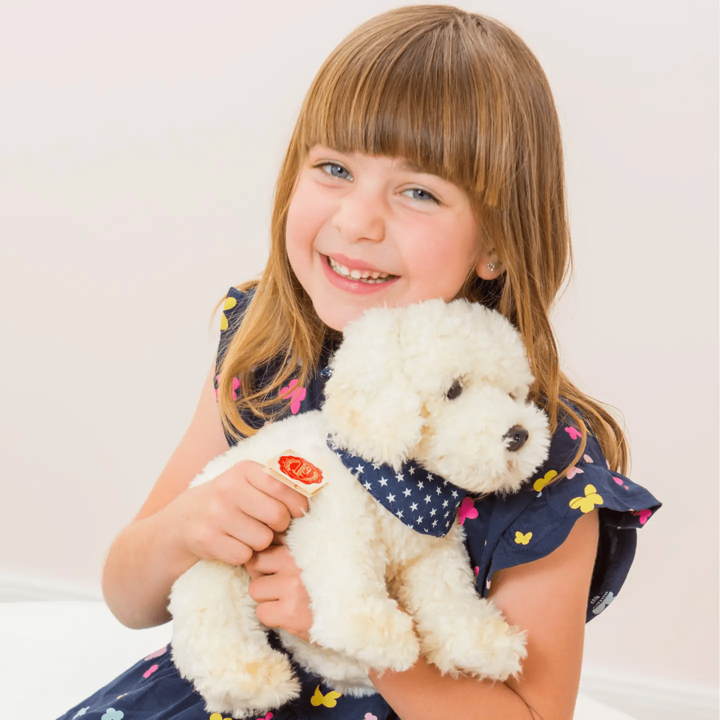 Labradoodle assis 28 cm - peluche - peluche - Teddy Hermann - myplayground