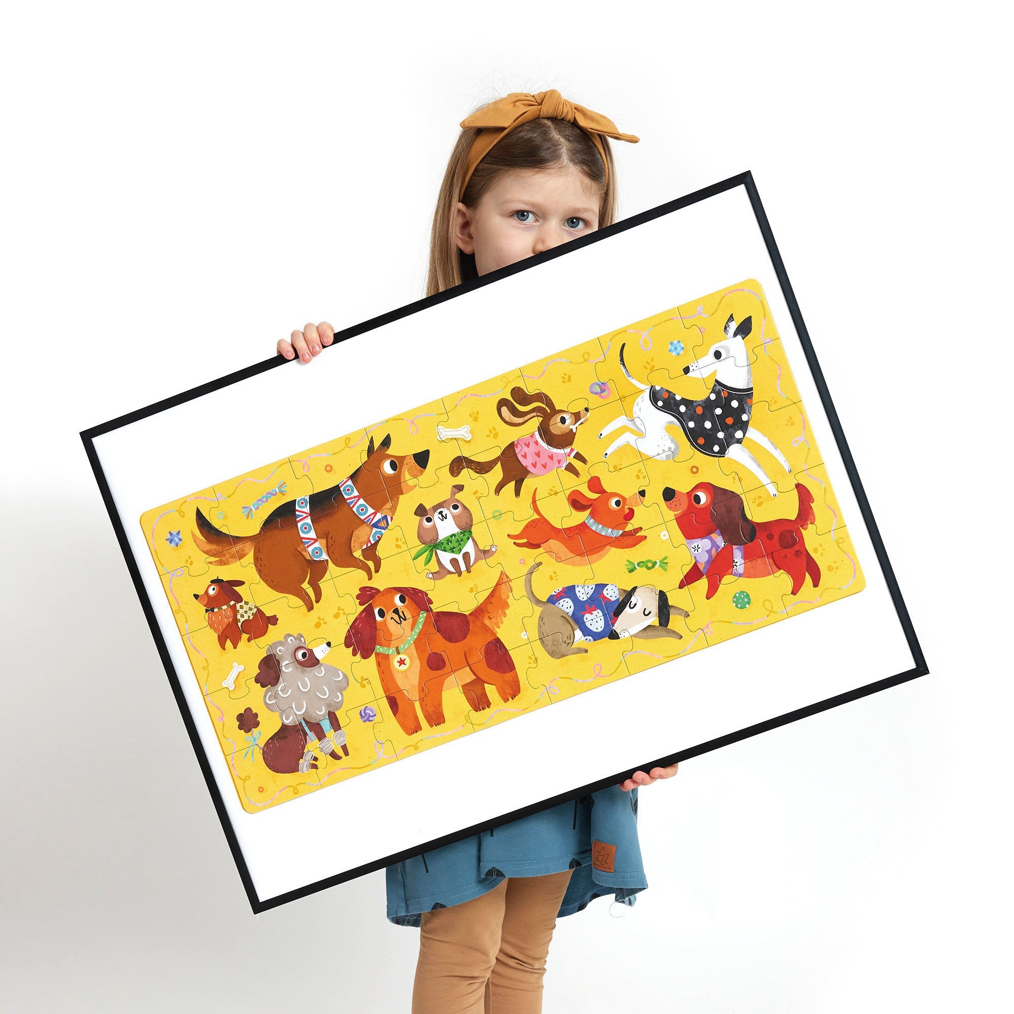 Puzzle J'aime les Chiens - Banana Panda - myplayground