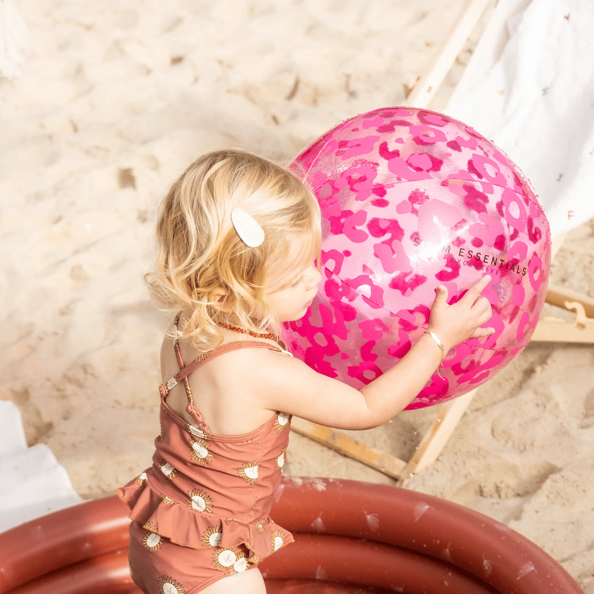 Balle - Imprimé Néon Panterprint, jeu de plage - Swim Essentials by Swim Essentials