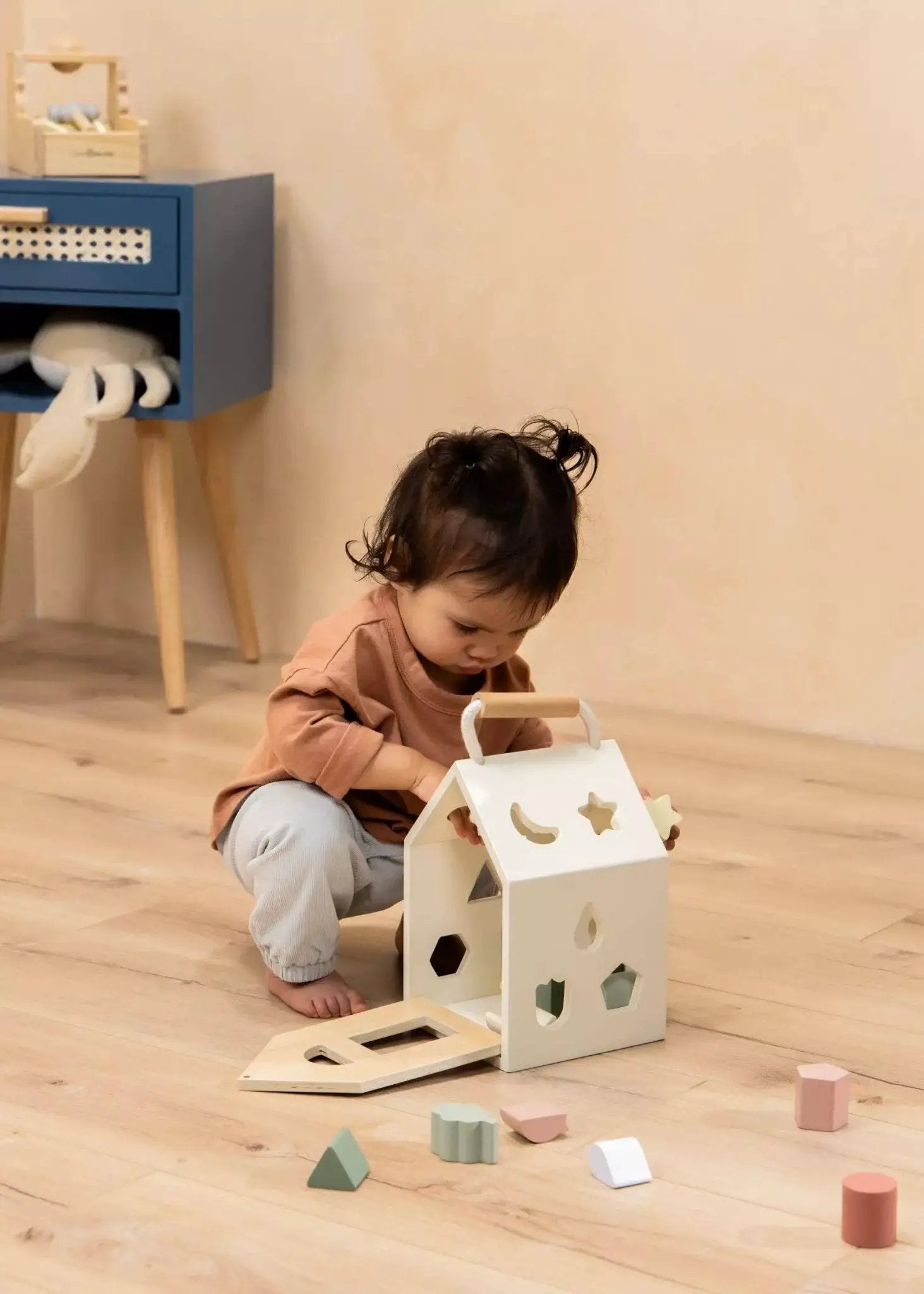 Maison de tri de formes en bois - Coco Village by Coco Village