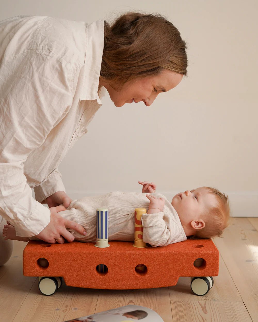 Ensemble d'activités pour bébé - Burnt Orange - Modu by Modu