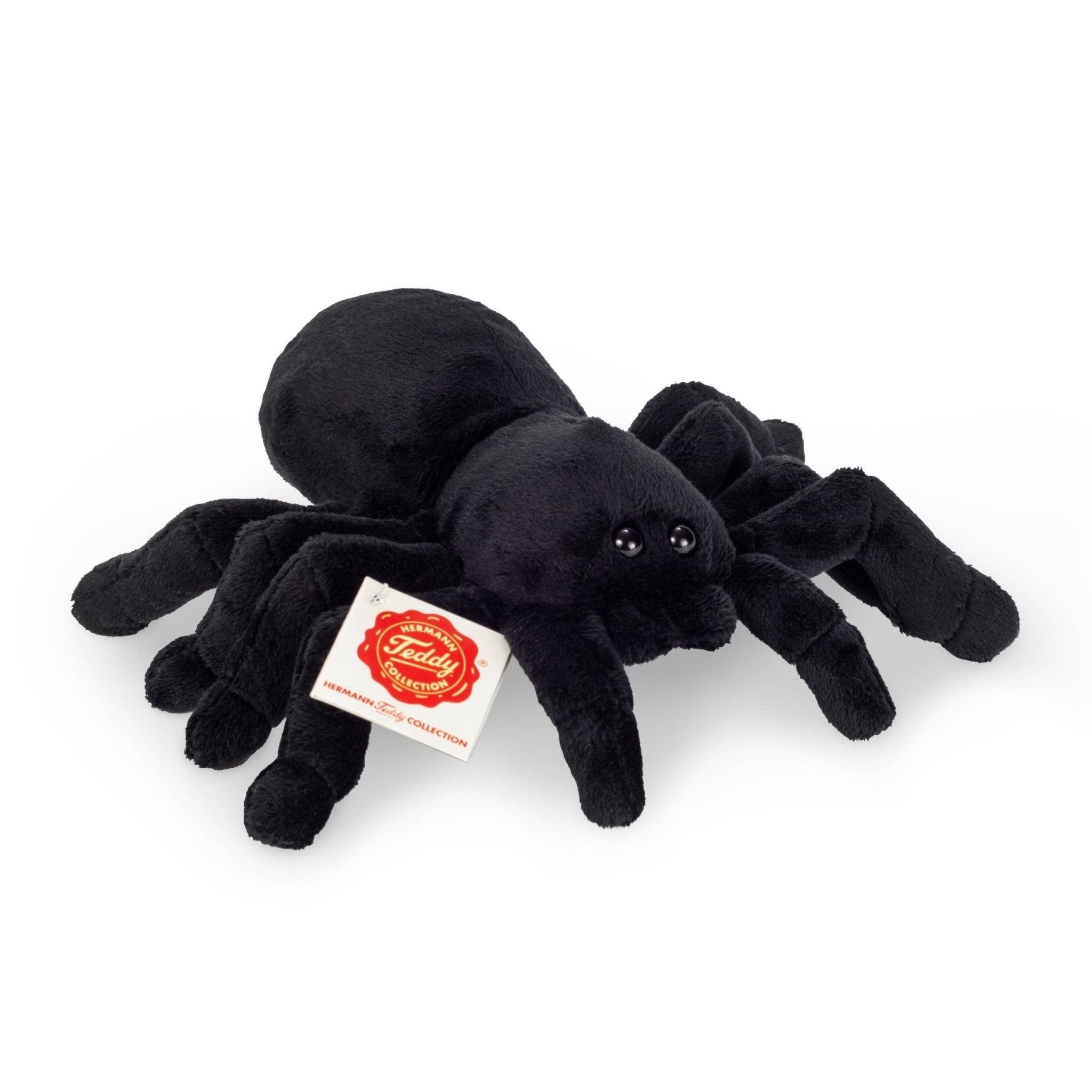 Araignée noire 16 cm - peluche - myplayground