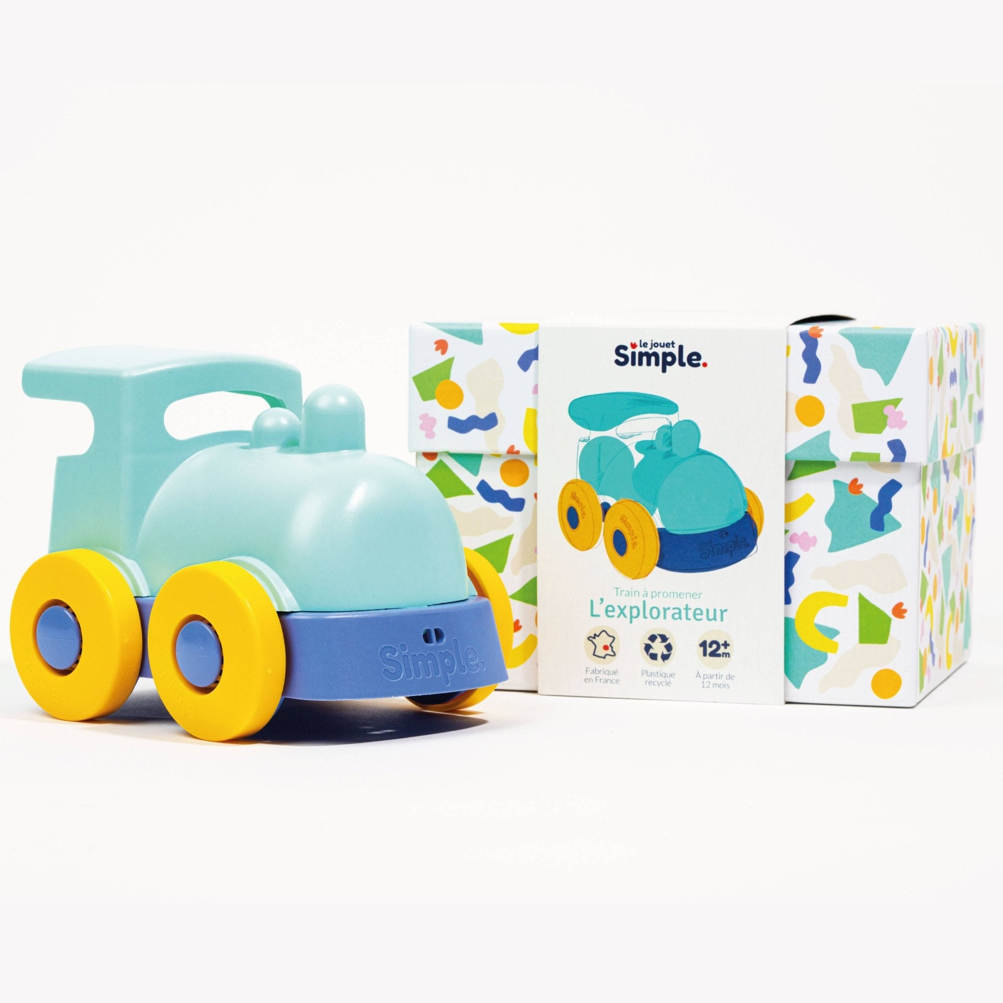 L'Explorateur - Train à promener - Made in France - myplayground