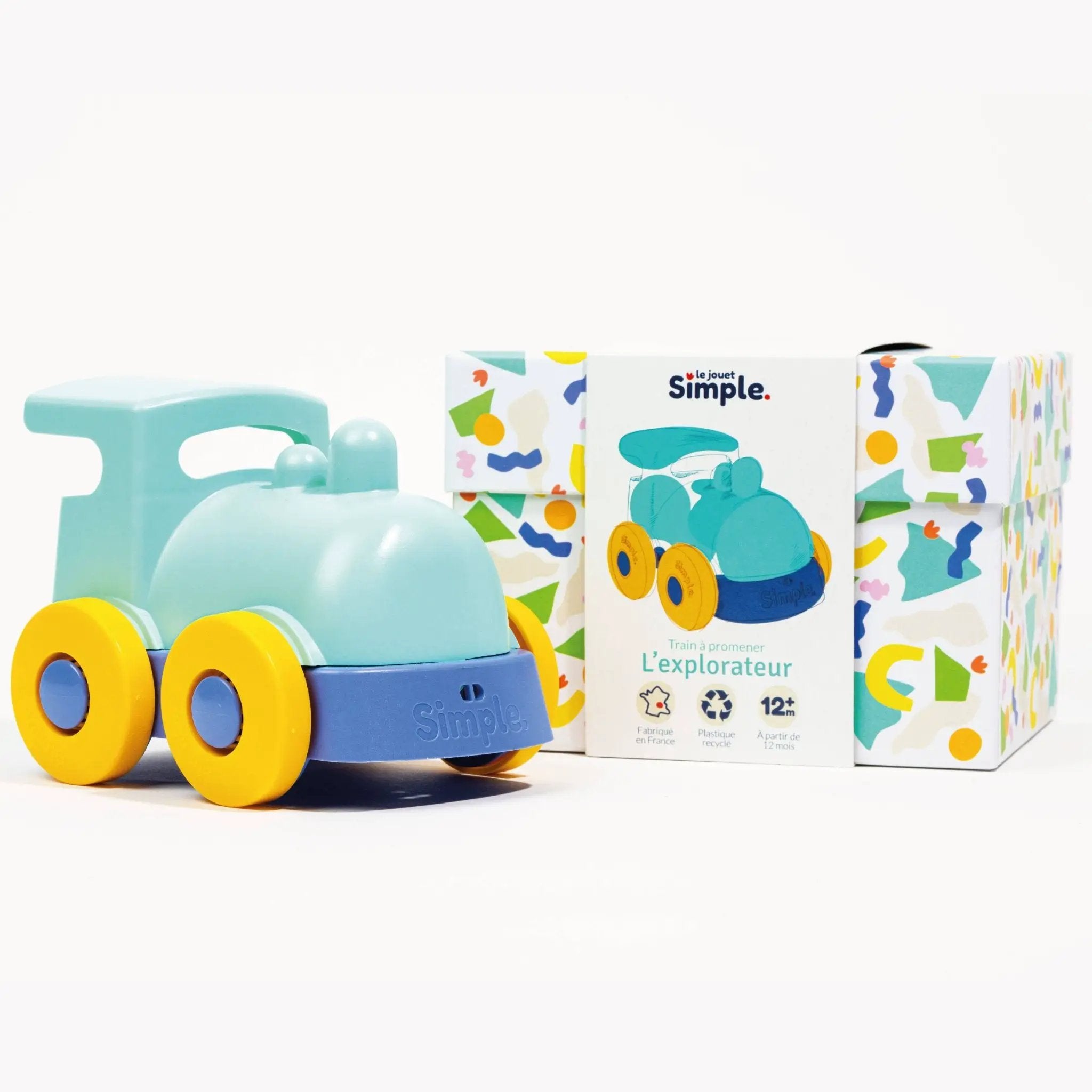 L'Explorateur - Train à promener - Made in France by Le Jouet Simple