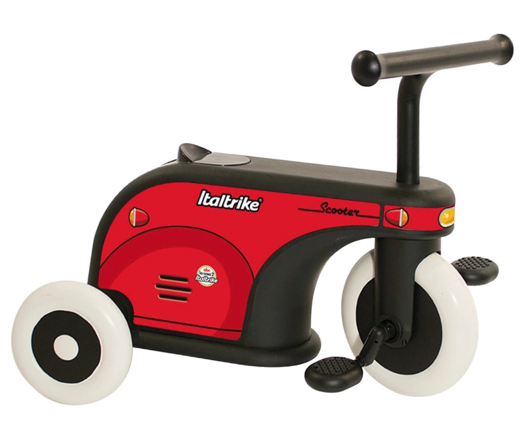 Porteur Scooter 2 En 1 La Cosa 2 Italtrike Pour Enfants 1 À 3 Ans Silencieux Et Multidirectionnel by Italtrike