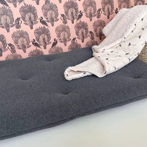 Tapis d'Éveil Jersey - Gris Foncé - Jacky And Family - myplayground