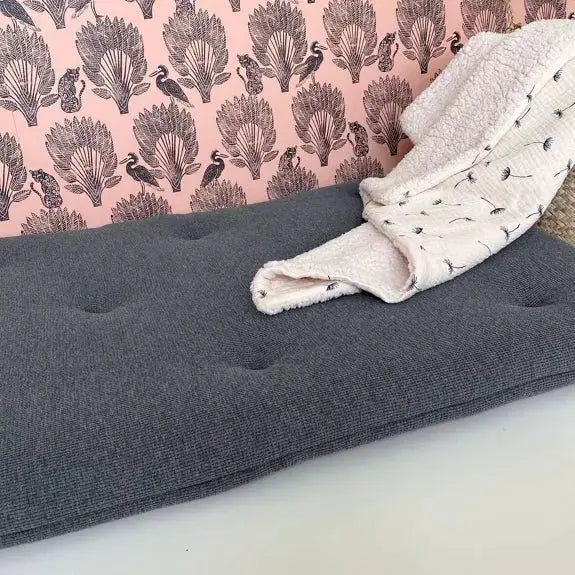 Tapis d'Éveil Jersey - Gris Foncé - Jacky And Family by Jacky And Family