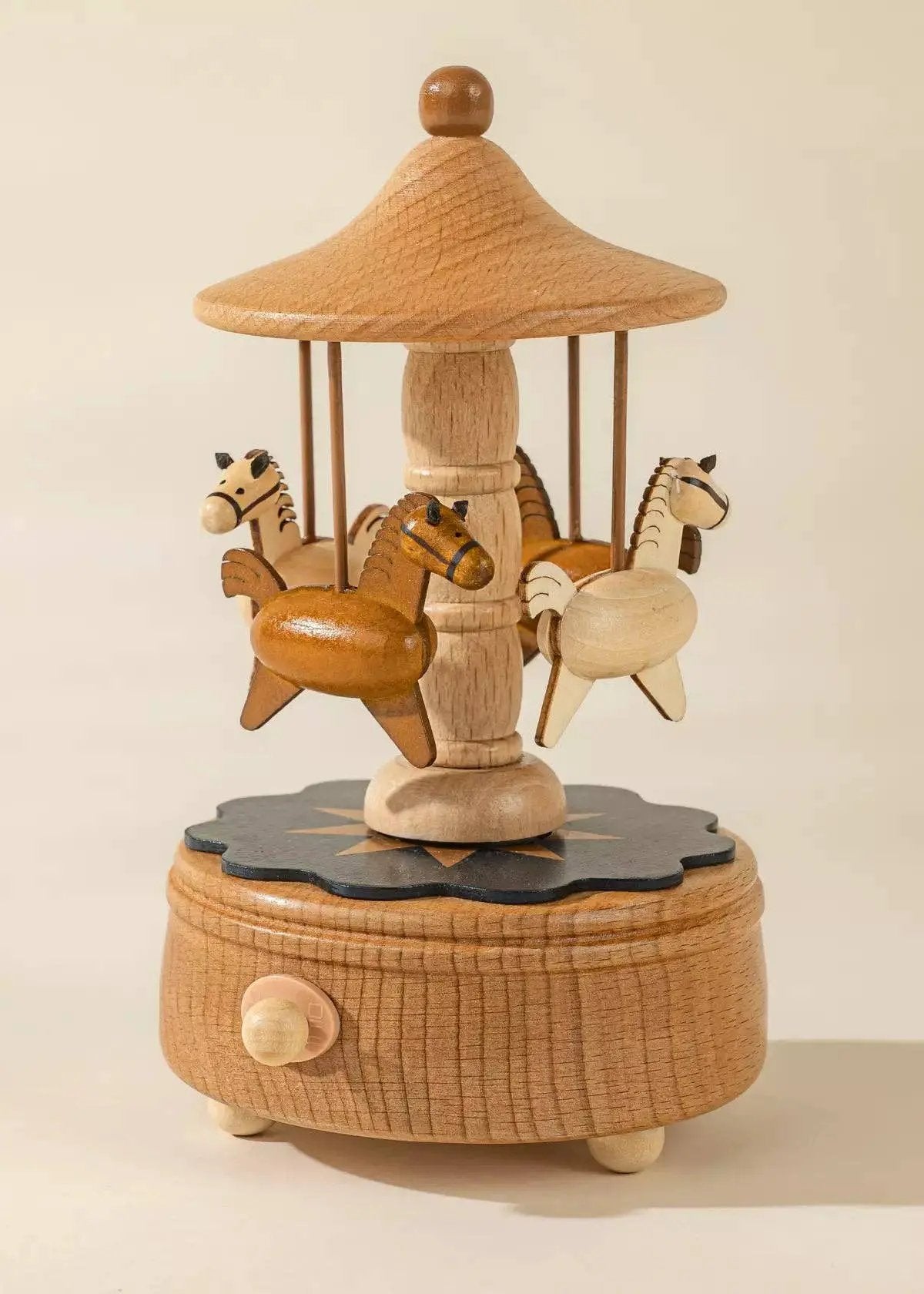 Boîte à musique en bois - The Carousel - Coco Village by Coco Village