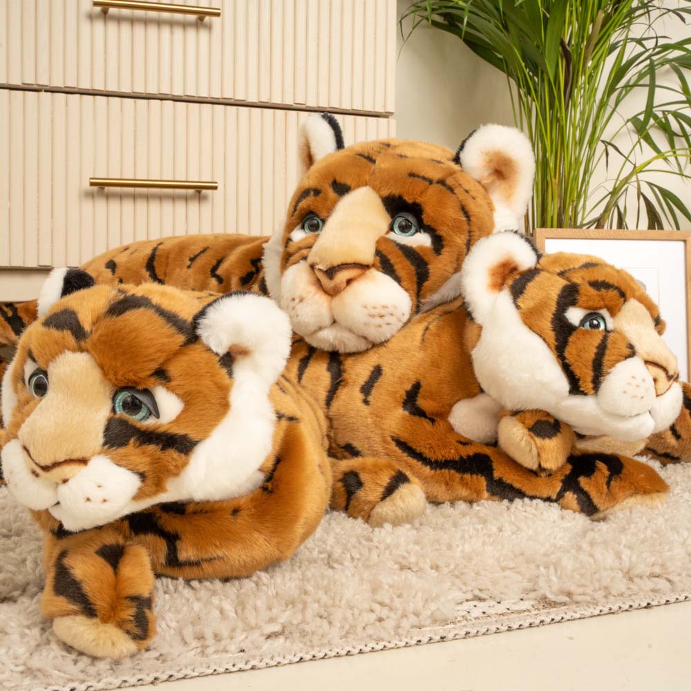 Ma peluche Tigre César - La Pelucherie by LA PELUCHERIE