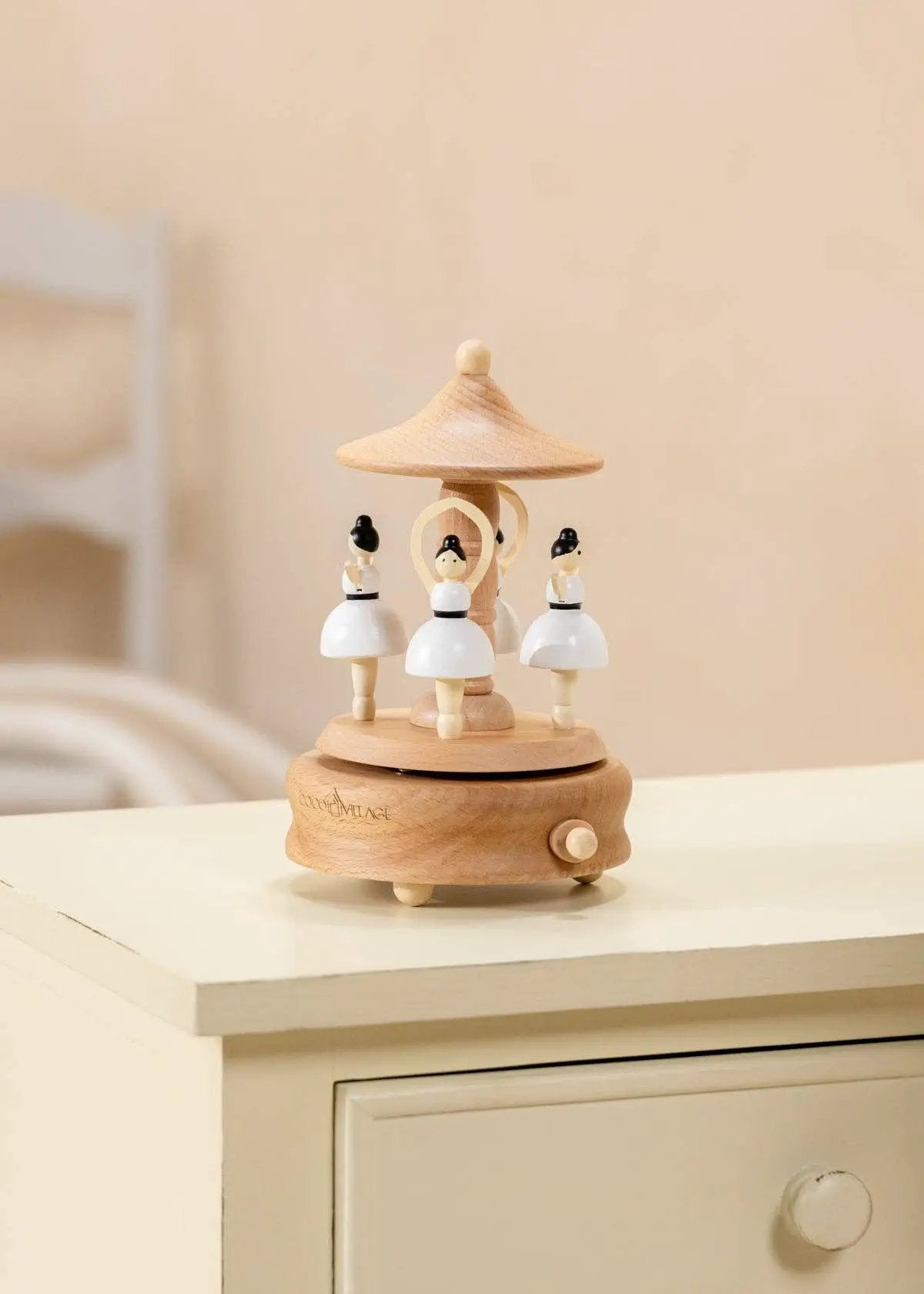 Boîte à musique en bois - Ballerines by Coco Village