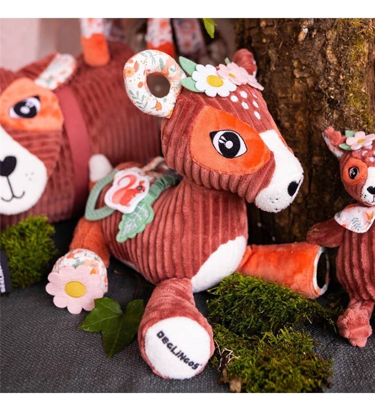 Peluche d'Activités Melimelos Le Cerf - Les Déglingos, France - myplayground