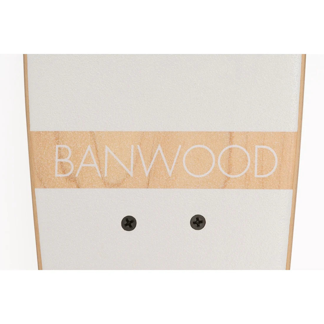 Skateboard blanc – Planche cruiser en érable canadien pour enfant dès 3 ans – Banwood Skateboard Banwood myplayground