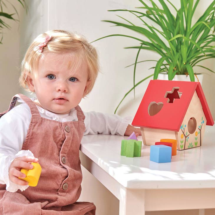 My Little Bird House - Jeu de tri de formes Le Toy Van My Little Bird House - Jeu de tri de formes myplayground