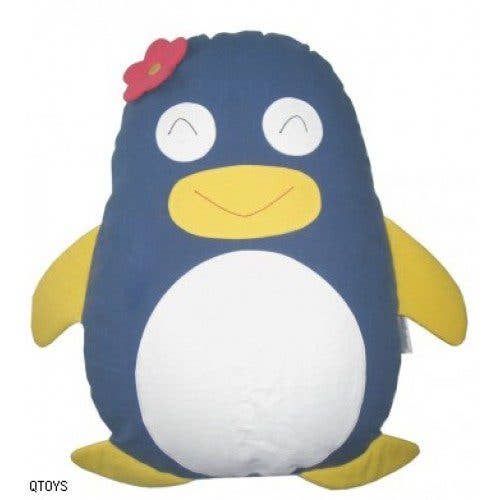 Coussin à câliner Pingouin Q Toys Coussin à câliner Pingouin myplayground