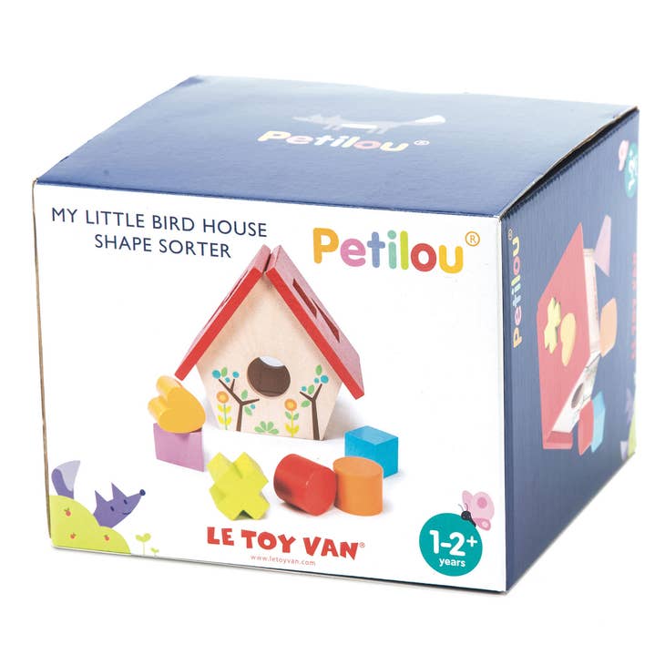 My Little Bird House - Jeu de tri de formes Le Toy Van My Little Bird House - Jeu de tri de formes myplayground