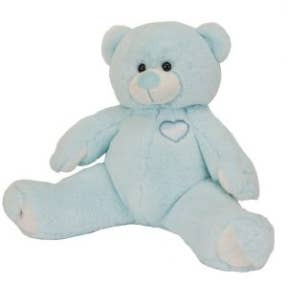 Ours en peluche bleu FLUFFY enregistrable de 15 pouces avec enregistreur de 20 secondes BEARegards, LLC Ours en peluche bleu FLUFFY enregistrable de 15 pouces avec enregistreur de 20 secondes myplayground
