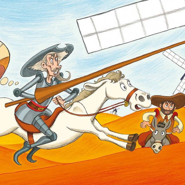Don Quichotte Balivernes éditions myplayground