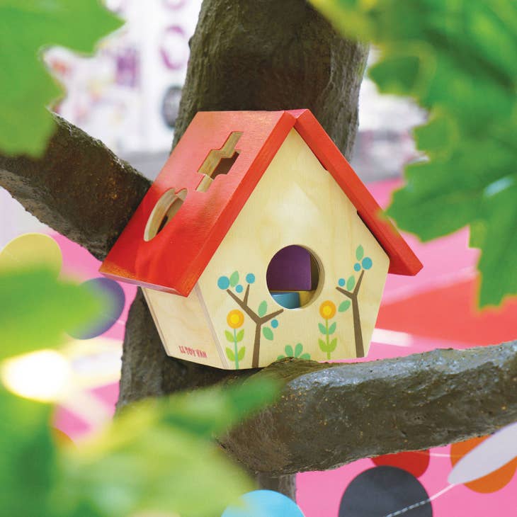 My Little Bird House - Jeu de tri de formes Le Toy Van My Little Bird House - Jeu de tri de formes myplayground
