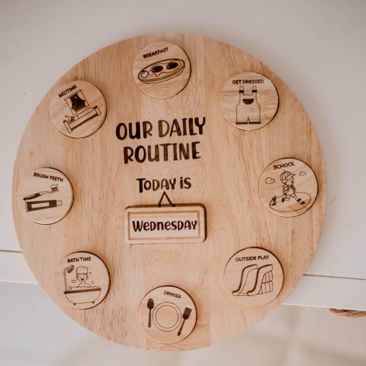Daily Rountine Circle Q Toys Daily Rountine Circle myplayground