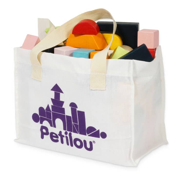 Blocs de construction et sac - Jeu de construction pour enfants Le Toy Van Blocs de construction et sac - Jeu de construction pour enfants myplayground