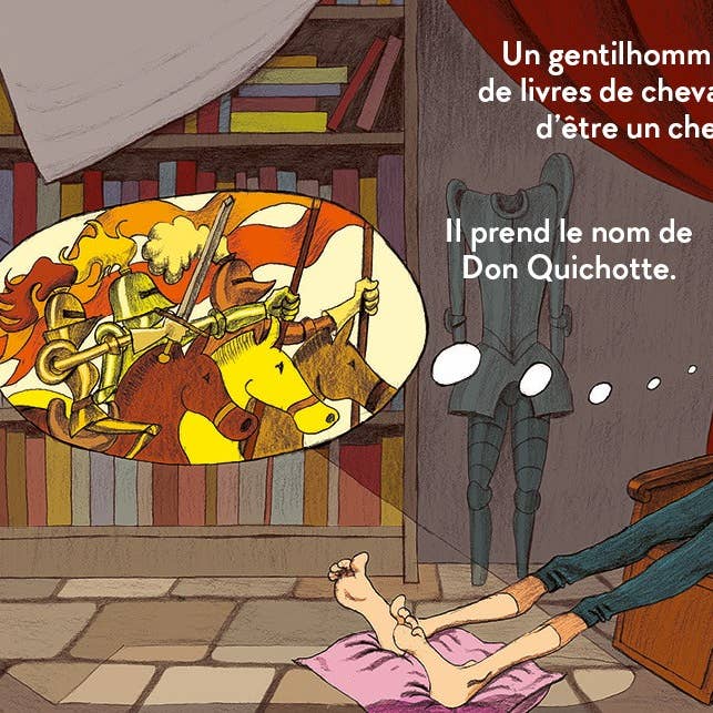 Don Quichotte Balivernes éditions myplayground
