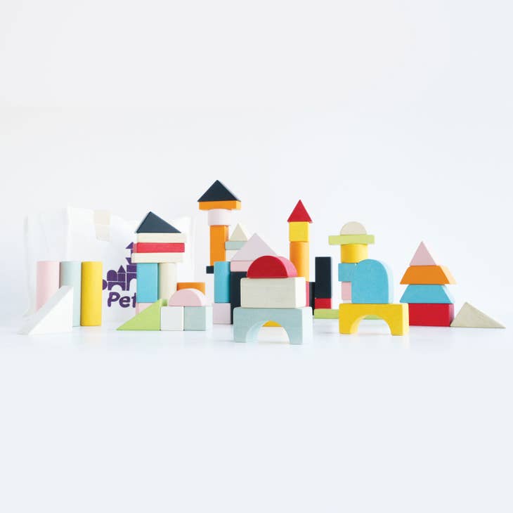 Blocs de construction et sac - Jeu de construction pour enfants Le Toy Van Blocs de construction et sac - Jeu de construction pour enfants myplayground