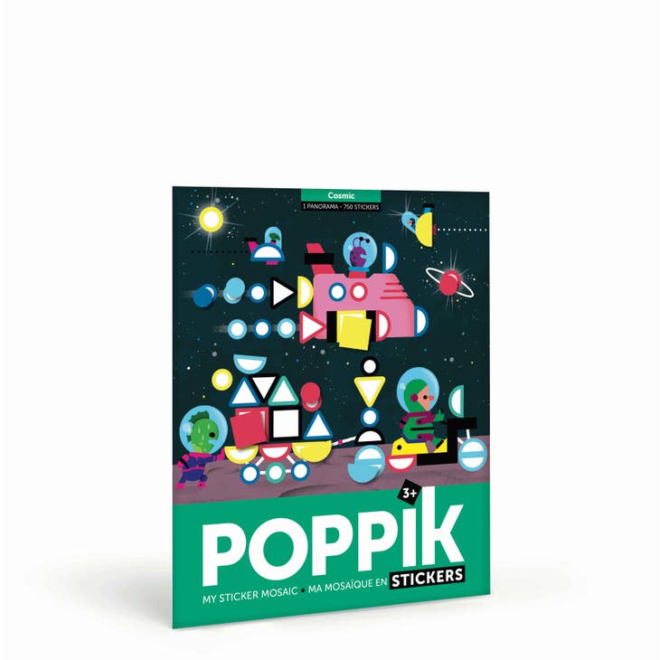 Cosmic - Poster Panorama en sticker inspiré Montessori by POPPIK